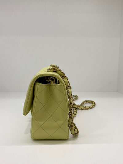 Chanel Shoulder Bag Yellow
