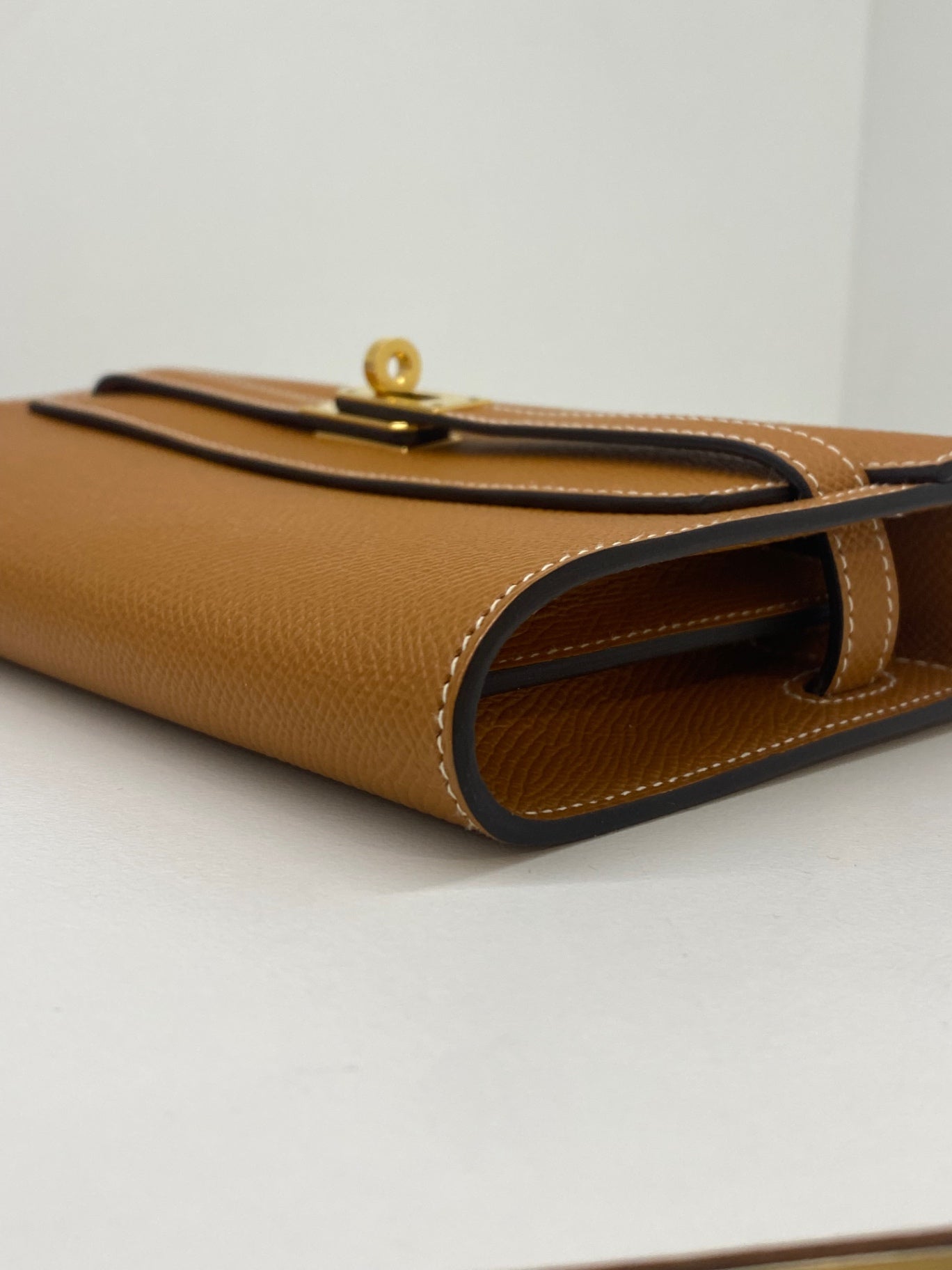 Hermes Clutch Bag Brown