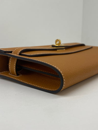 Hermes Clutch Bag Brown