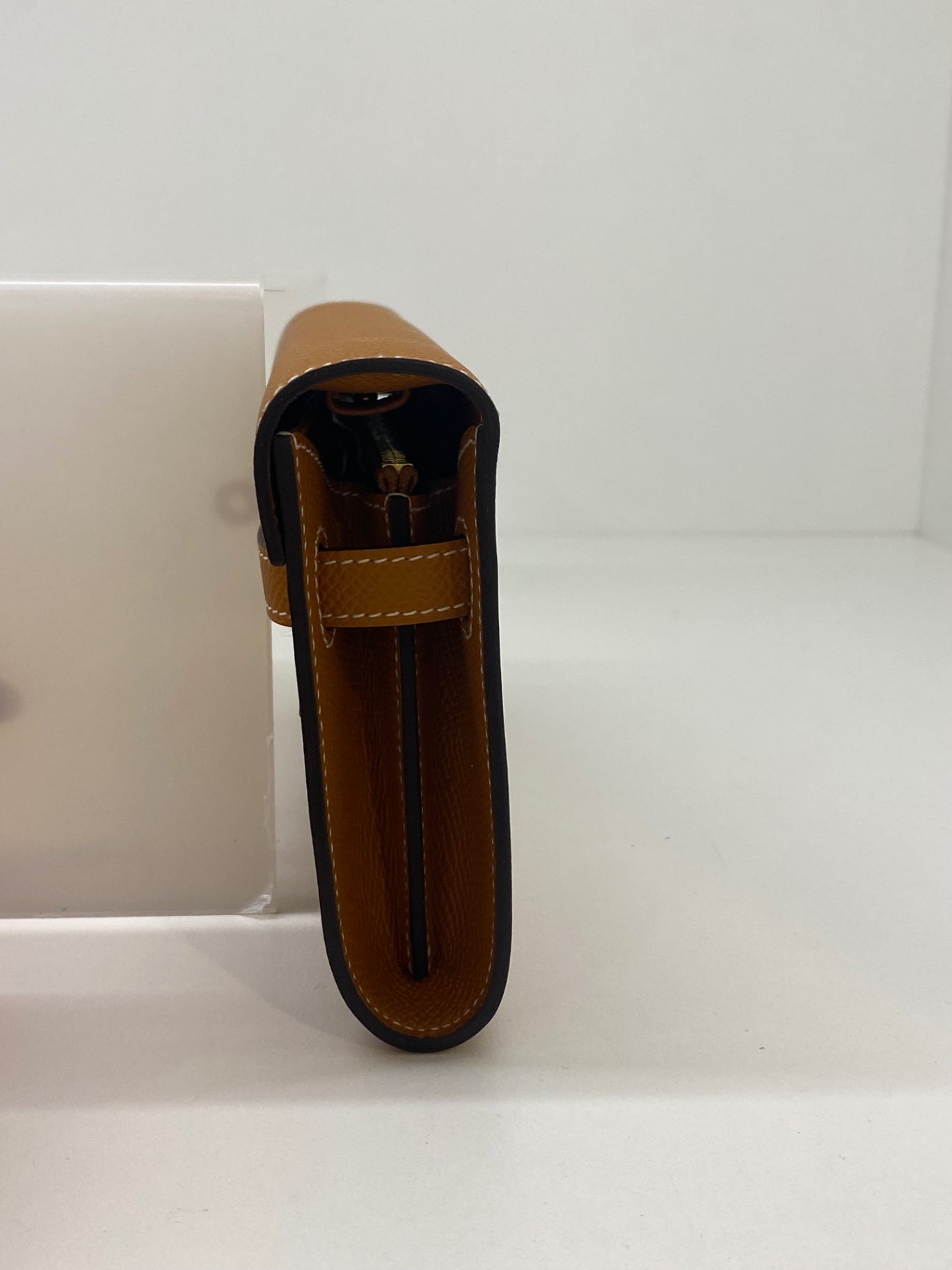 Hermes Clutch Bag Brown
