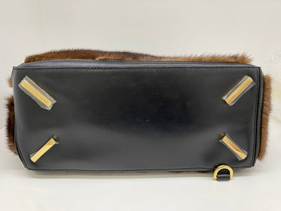 Unknown Shoulder Bag Brown and Black