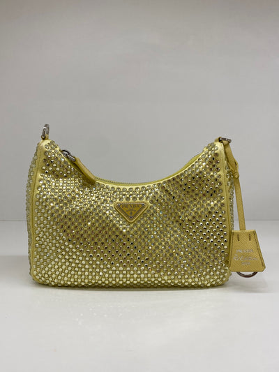 Prada Clutch Bag Yellow