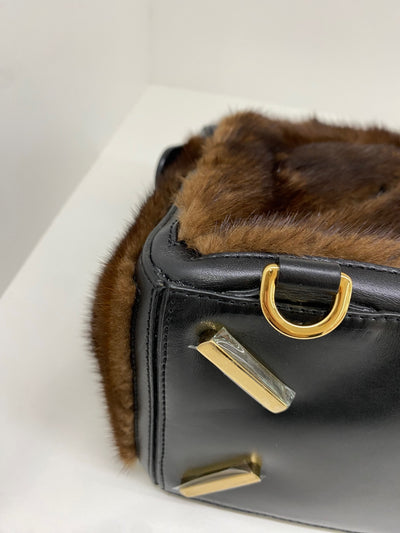 Unknown Shoulder Bag Brown and Black