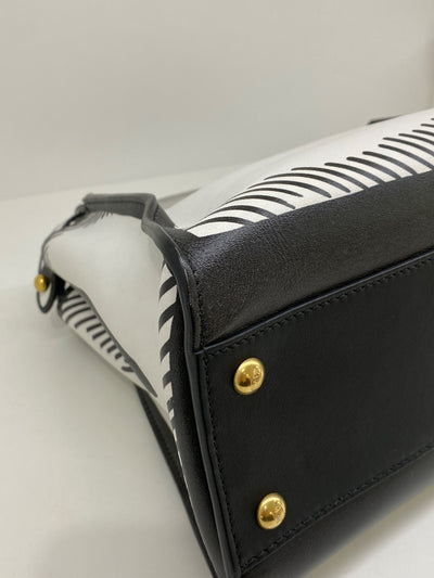 Fendi Handbag White and black