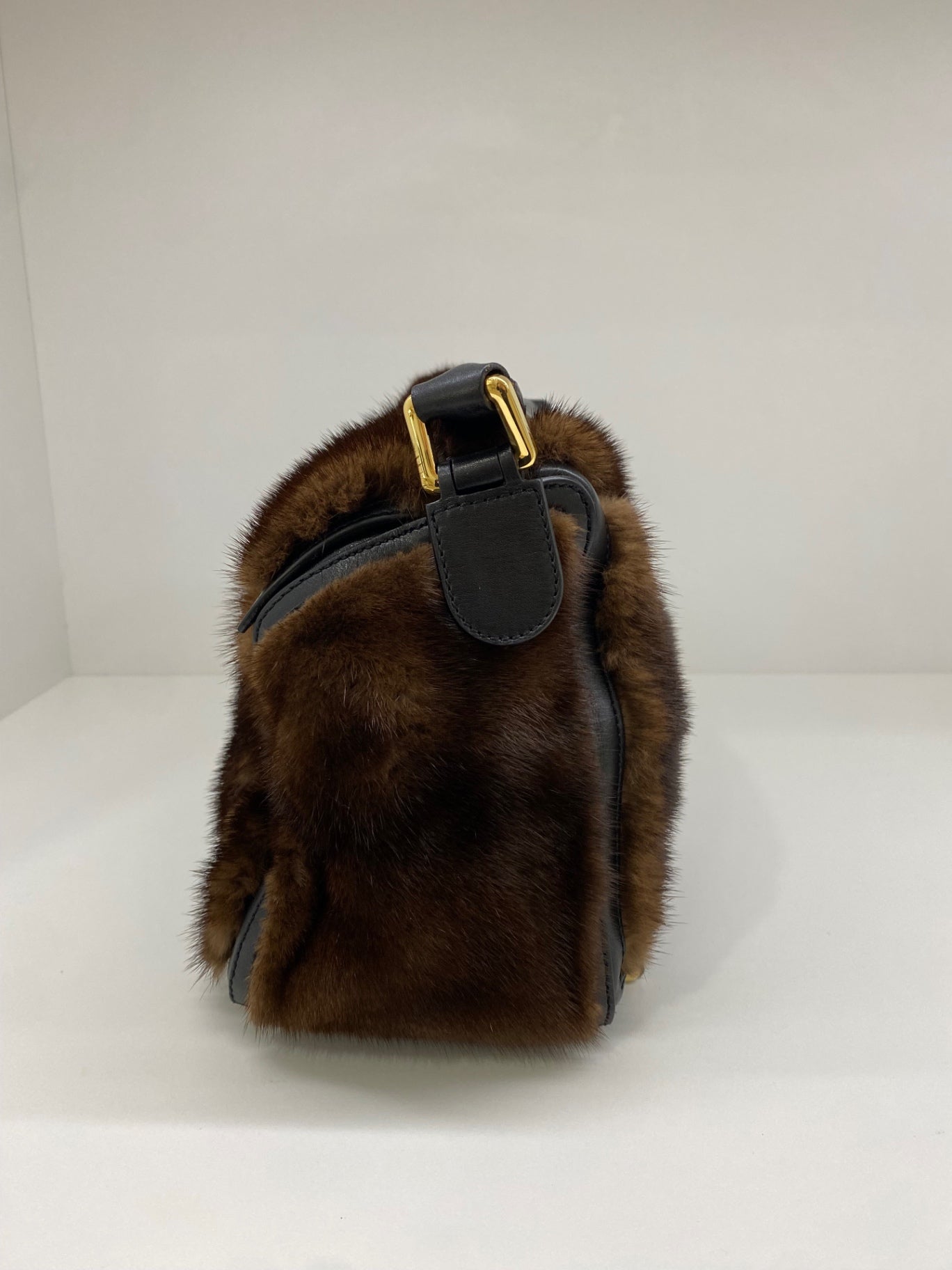 Unknown Shoulder Bag Brown and Black