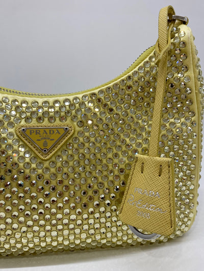 Prada Clutch Bag Yellow