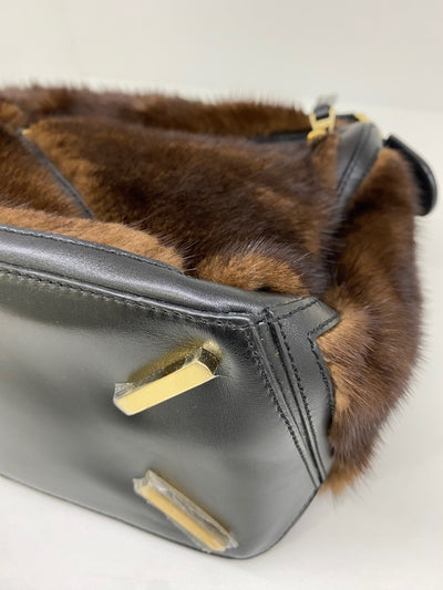 Unknown Shoulder Bag Brown and Black