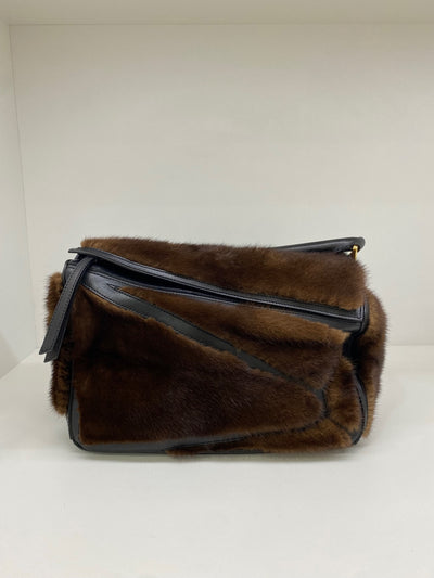 Unknown Shoulder Bag Brown and Black