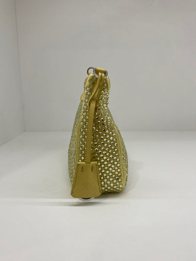 Prada Clutch Bag Yellow