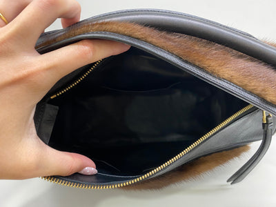 Unknown Shoulder Bag Brown and Black