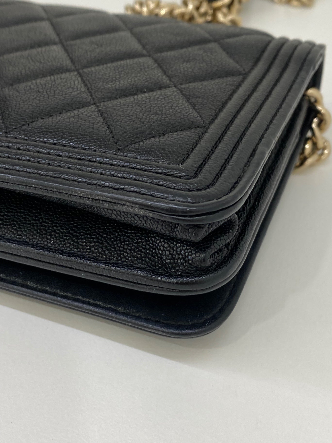 Chanel Boy WOC Black
