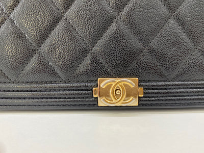 Chanel Boy WOC Black