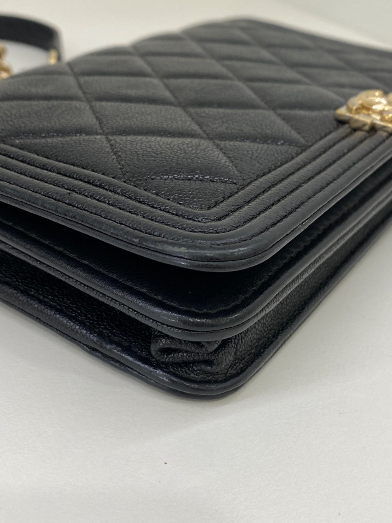 Chanel Boy WOC Black
