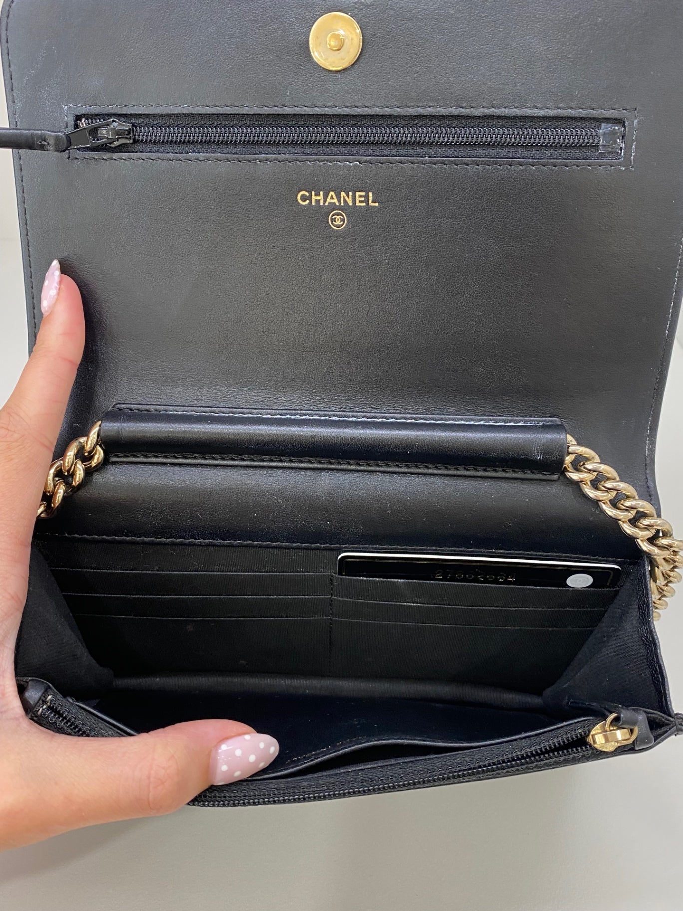 Chanel Boy WOC Black
