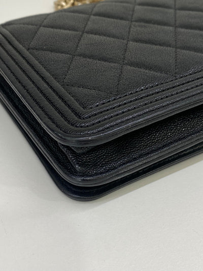 Chanel Boy WOC Black