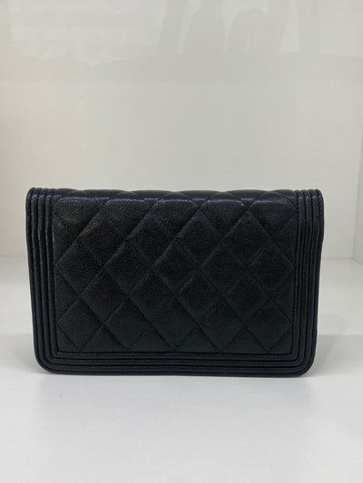 Chanel Boy WOC Black
