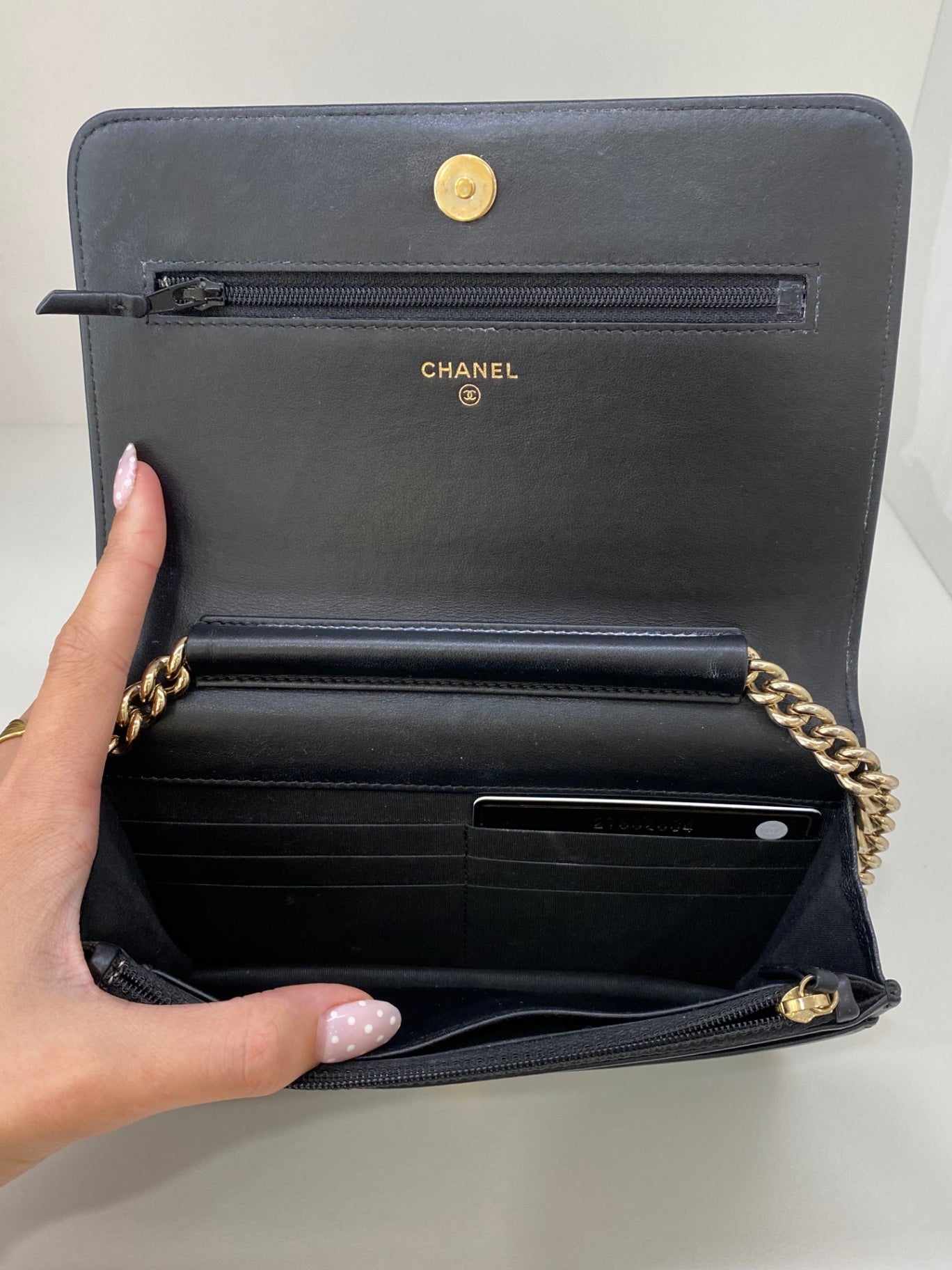 Chanel Boy WOC Black