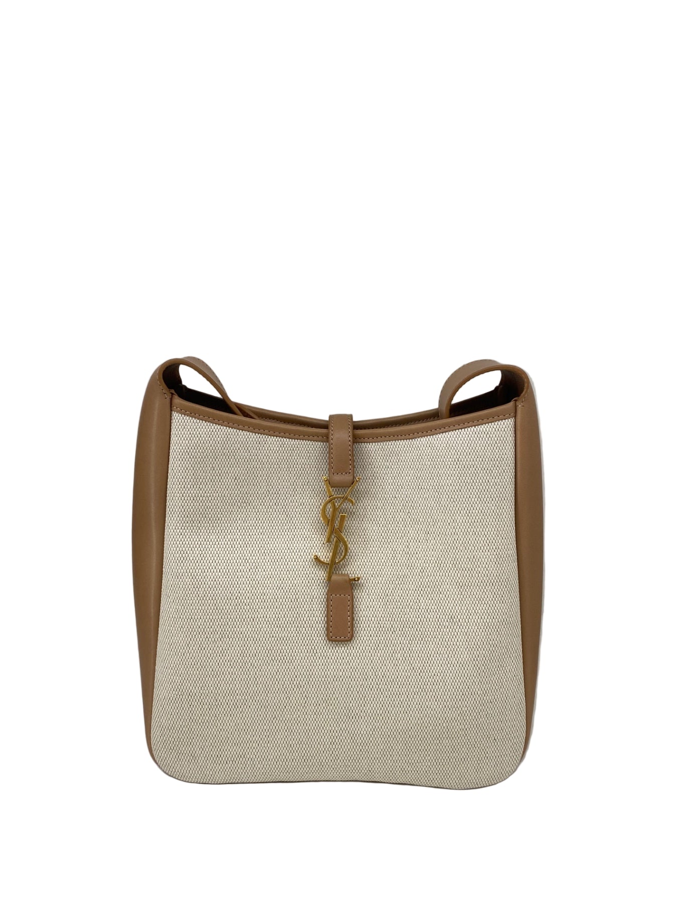 YSL (Saint Laurent) Handbag Beige and tan