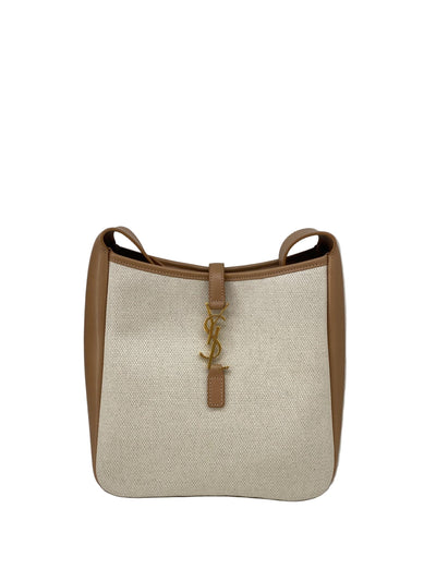 YSL (Saint Laurent) Handbag Beige and tan