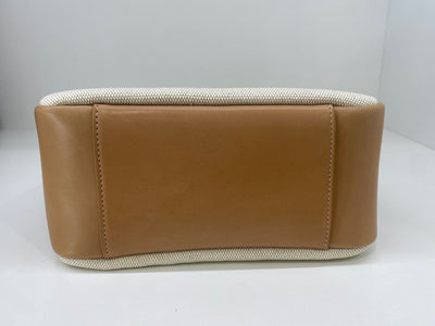 YSL (Saint Laurent) Handbag Beige and tan