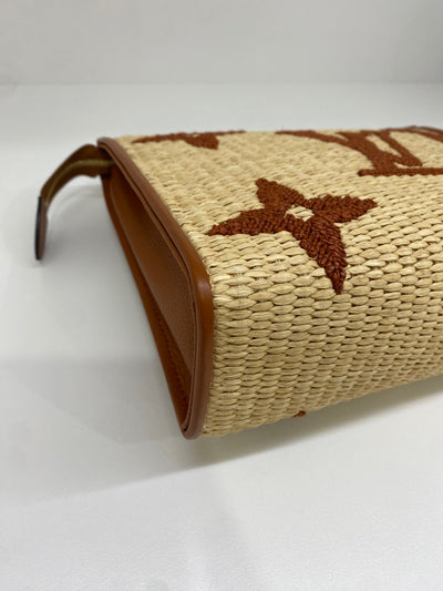Louis Vuitton Raffia Monogram Giant Toiletry Pouch