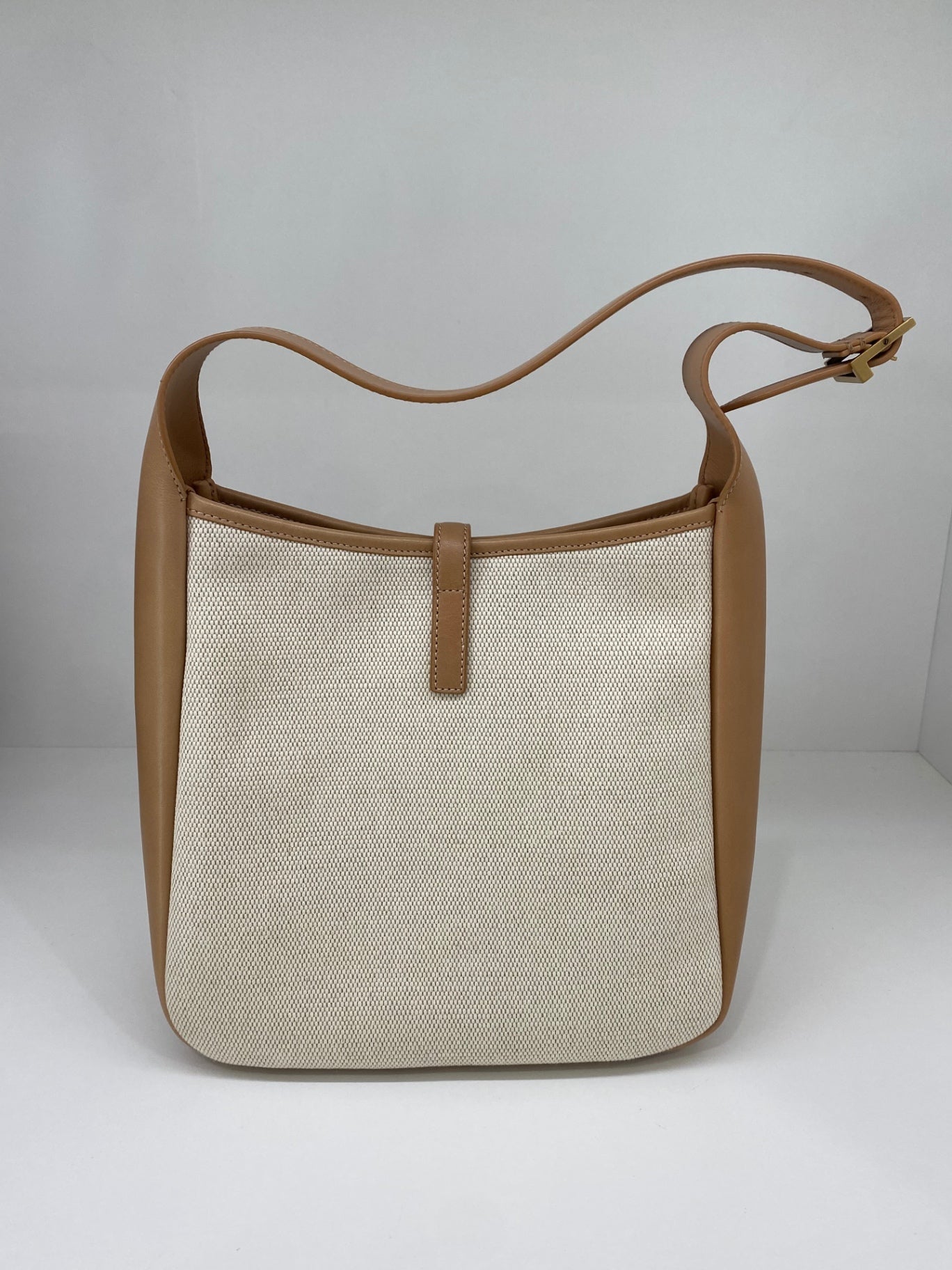 YSL (Saint Laurent) Handbag Beige and tan