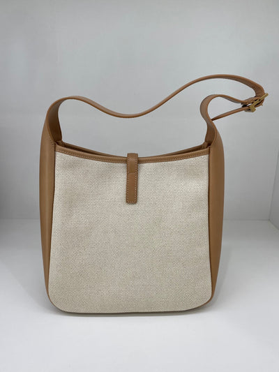 YSL (Saint Laurent) Handbag Beige and tan