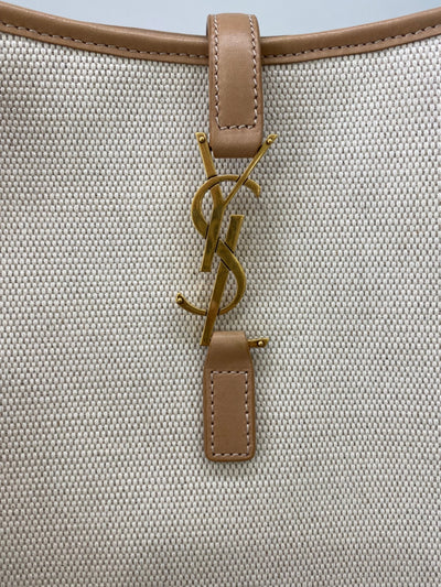 YSL (Saint Laurent) Handbag Beige and tan