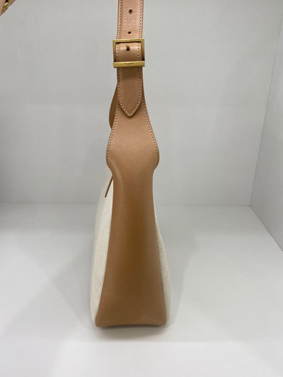 YSL (Saint Laurent) Handbag Beige and tan
