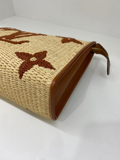 Louis Vuitton Raffia Monogram Giant Toiletry Pouch