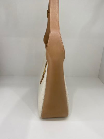 YSL (Saint Laurent) Handbag Beige and tan