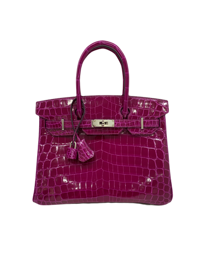 Hermès Handbag Magenta