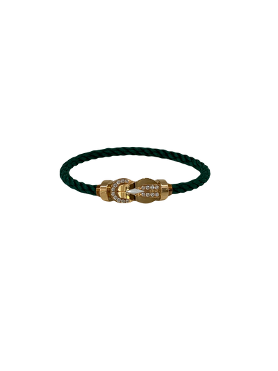 Unknown Bracelet Gold and Dark Green