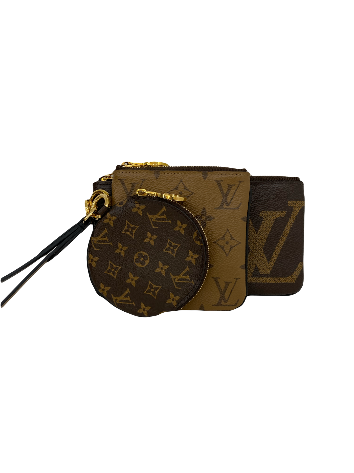 Louis Vuitton Wallet Brown and Black