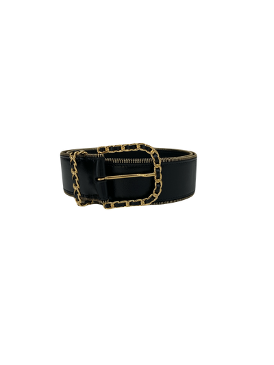 Unbranded Belt Black and Gold