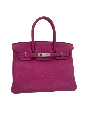 Hermes Birkin 30 Togo Rose Pourpre PHW
