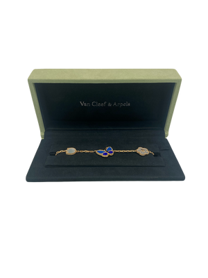 Van Cleef Lucky Spring Butterfly Bracelet 5 Motif
