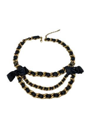 Chanel Runway Belt Chain and Leather