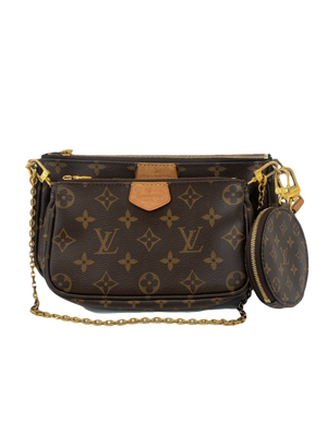 Louis Vuitton Multi Pochette GHW Pink Strap