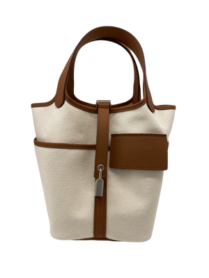 Hermes Picotin 18 Cargo Gold PHW
