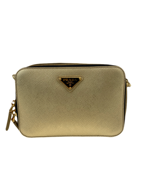 Prada Camera Bag Gold GHW