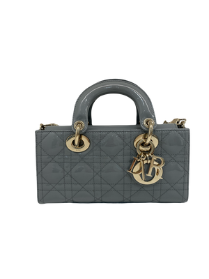 Dior Lady D-Joy Small Patent Grey CGHW