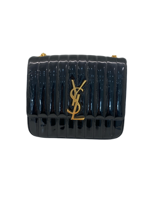 Saint Laurent Padded patent Large Clutch