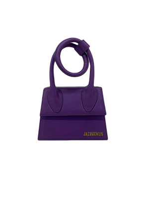 Jacquemus The Knot Chiquito Purple GHW