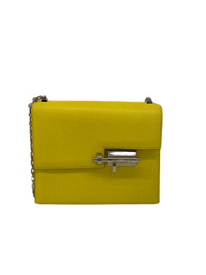Hermès Hermes Verrou Chaine Mini Jaune Citron PHW