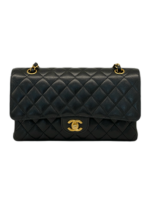 Chanel Black Classic Flap Medium GHW