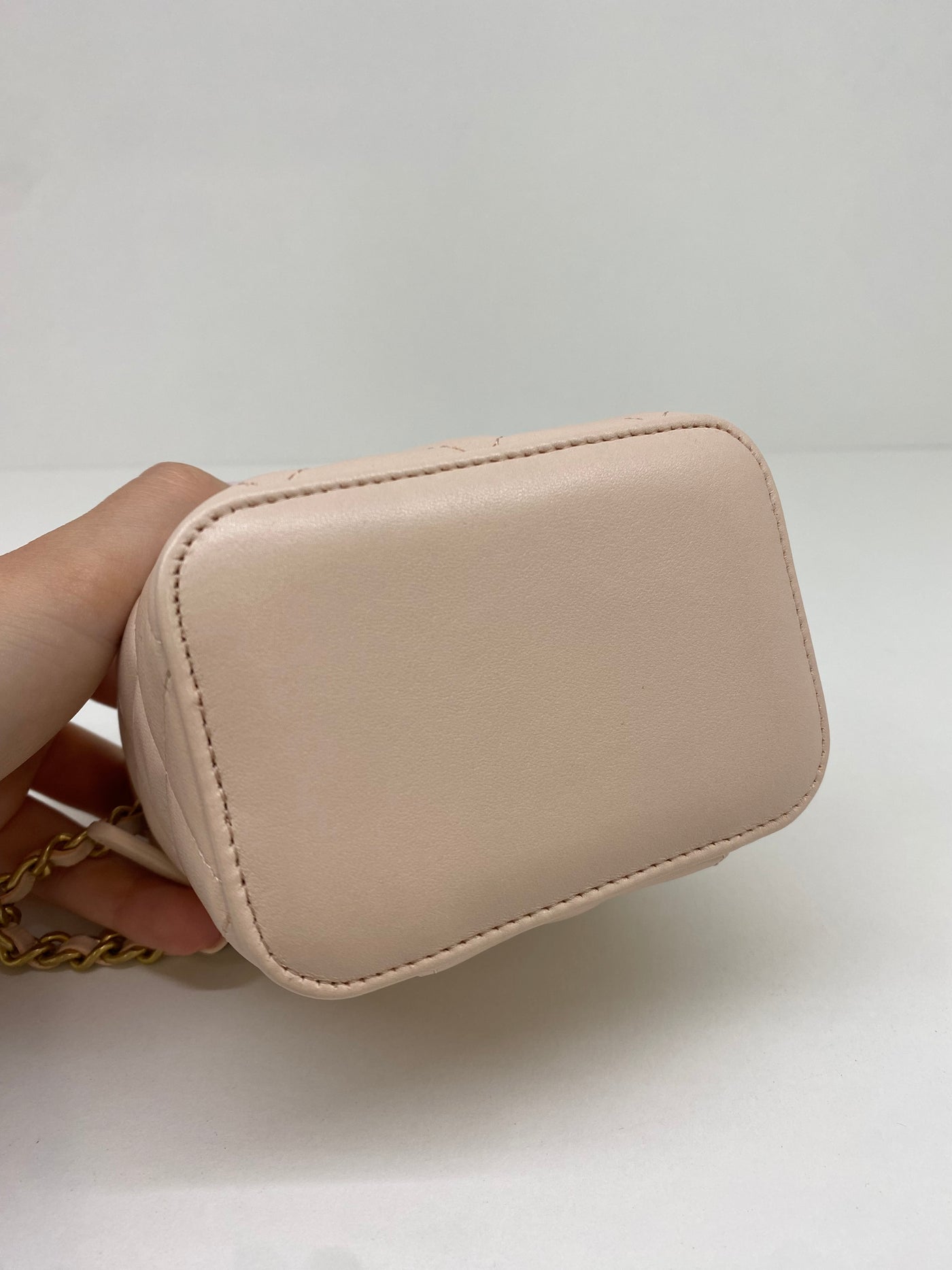 Chanel Mini Vanity Pale Pink GHW