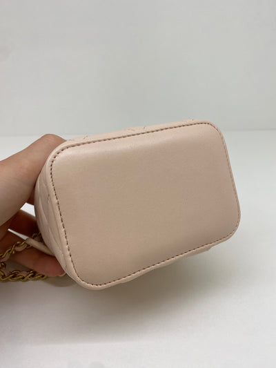Chanel Mini Vanity Pale Pink GHW