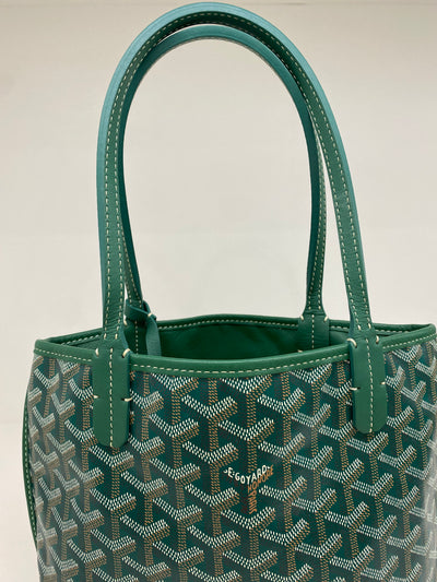 Goyard mini anjou - green