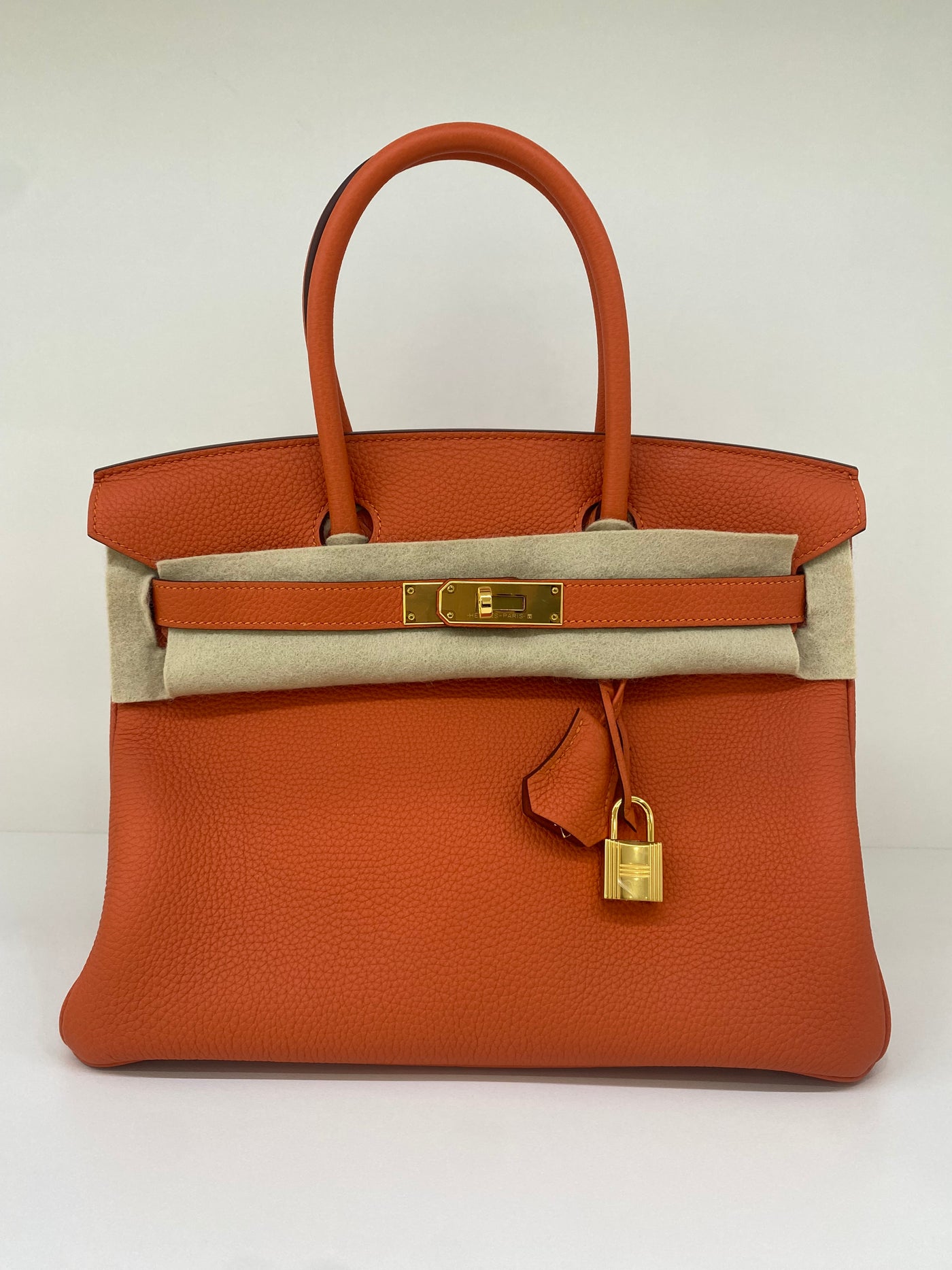 Hermes Birkin 30 Orange GHW